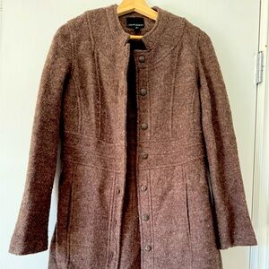 Brown coat